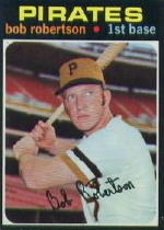 1971 Topps Baseball Cards      255     Bob Robertson